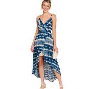 BCX Tie-Dye Maxi Dress | Size L